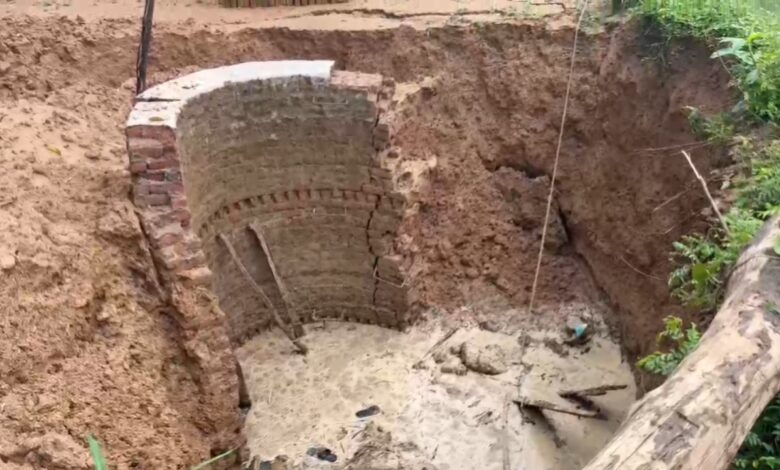 Three members of a family trapped in a well, rescue operation underway