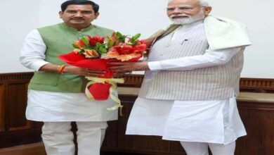 Union Minister of State Tokhan Sahu met Prime Minister Narendra Modi