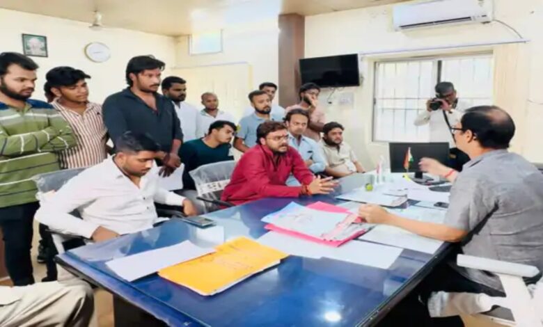 अमलीडीह एक्सप्रेस-वे जॉइंट रोड निर्माण को लेकर NSUI ने निगम को दिया अल्टीमेटम