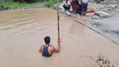 Two innocent children died due to drowning in a stone quarry pit, SDRF retrieved their bodies