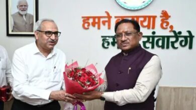 BSP के नए निदेशक ने की सीएम साय से की मुलाकात
