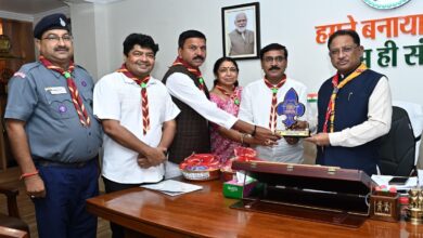 एक राखी सैनिक भाइयों के नाम: सीएम साय से भारत स्काउट्स एवं गाइड्स प्रतिनिधिमंडल की मुलाकात, अभियान की दी जानकारी