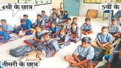 दो कमरों में पांच कक्षाओं की पढ़ाई, तुस्मा प्राथमिक स्कूल की बदहाल स्थिति