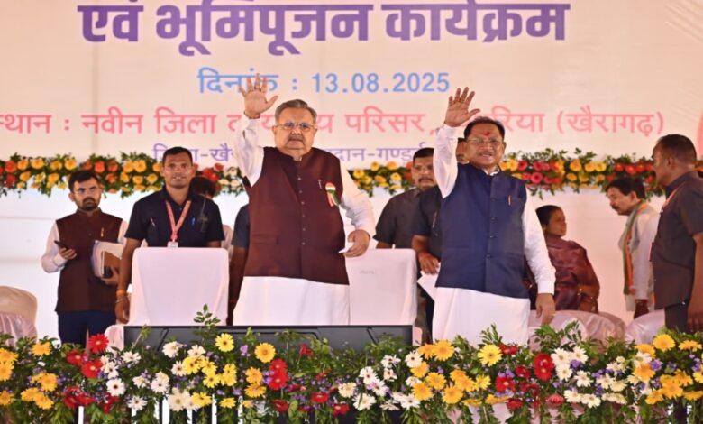 Chief Minister Sai's resolution: New speed to infrastructure development in Khairagarh-Chhuikhadan-Gandai