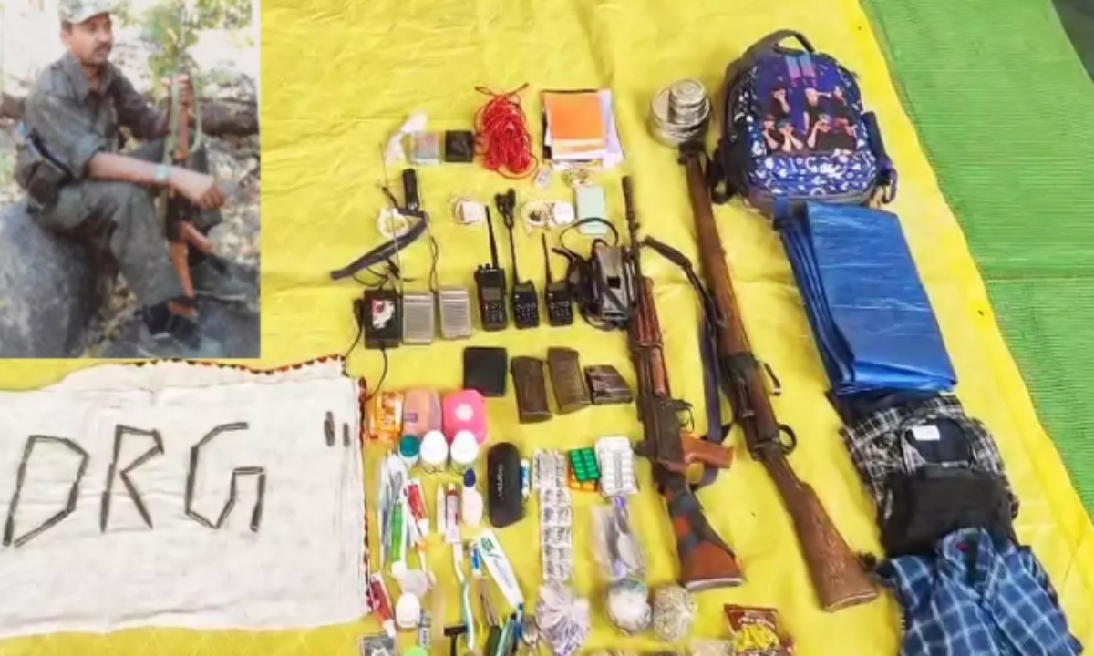 Maoist with 90 lakh bounty killed in Naxal eradication campaign