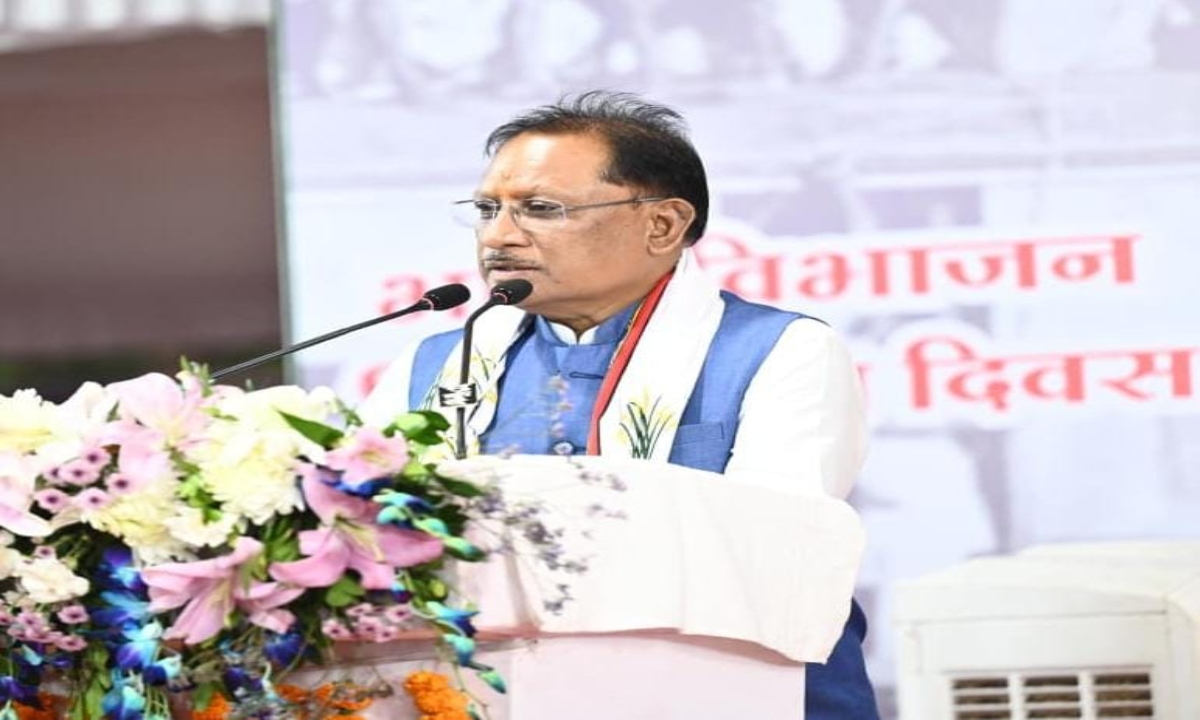 Partition of India is a deep historical pain: CM Vishnu Dev Sai