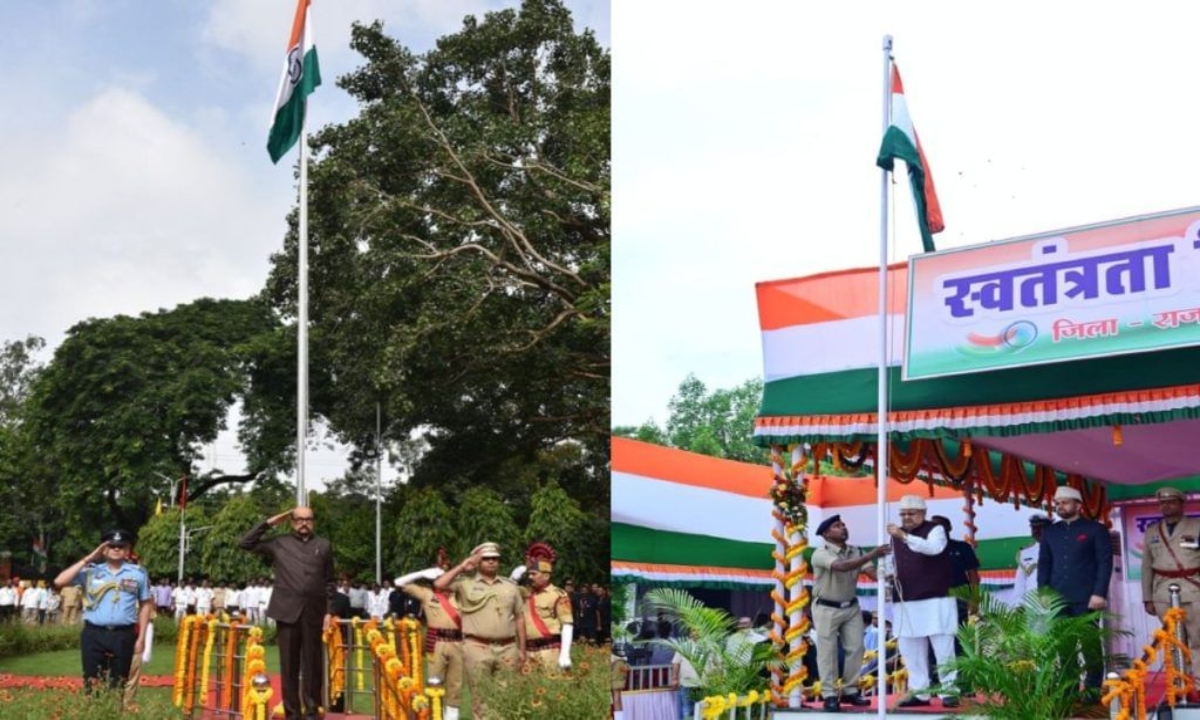 CG में आजादी का जश्न: राज्यपाल से लेकर सांसद-विधायकों तक ने अलग-अलग जगहों पर फहराया तिरंगा