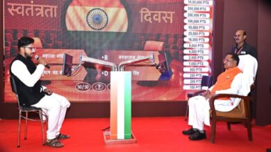 Chief Minister inaugurated the photo exhibition on freedom struggle and government's achievements in Town Hall