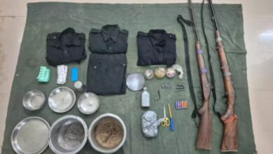छत्तीसगढ़ में दो अलग-अलग नक्सली घटनाएं, मुठभेड़ में हथियार बरामद, इनामी नक्सली विजय रेड्डी ढेर
