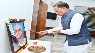 CM Sai paid tribute to Atal Bihari Vajpayee on his death anniversary