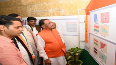 CM Sai inaugurated the Chhattisgarh Silver Festival photo exhibition