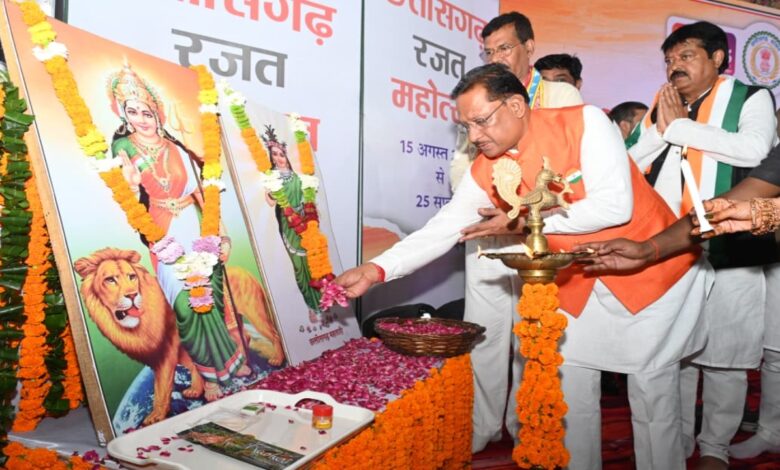 On Independence Day, Chief Minister inaugurated Chhattisgarh Silver Festival, the event will run for 25 weeks