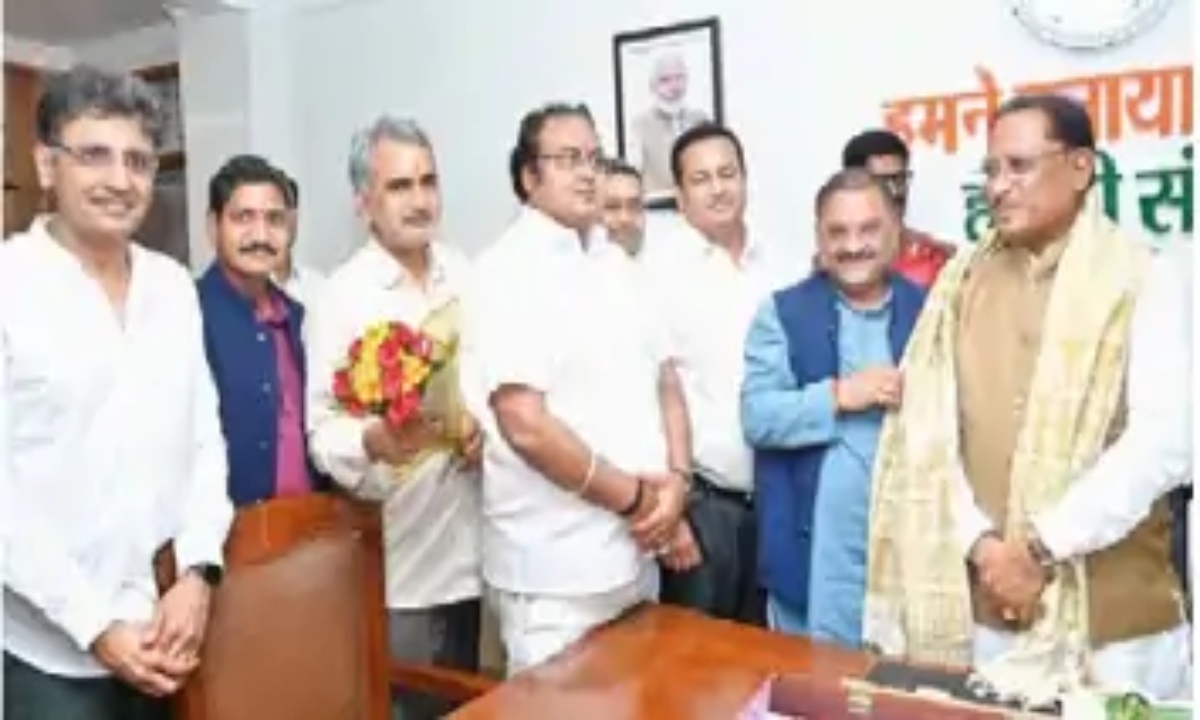 BJP spokespersons took charge, met the Chief Minister and took tips