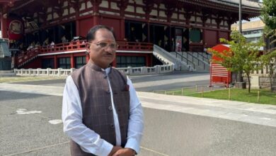 Chief Minister Sai offered prayers at Asakusa Temple in Japan