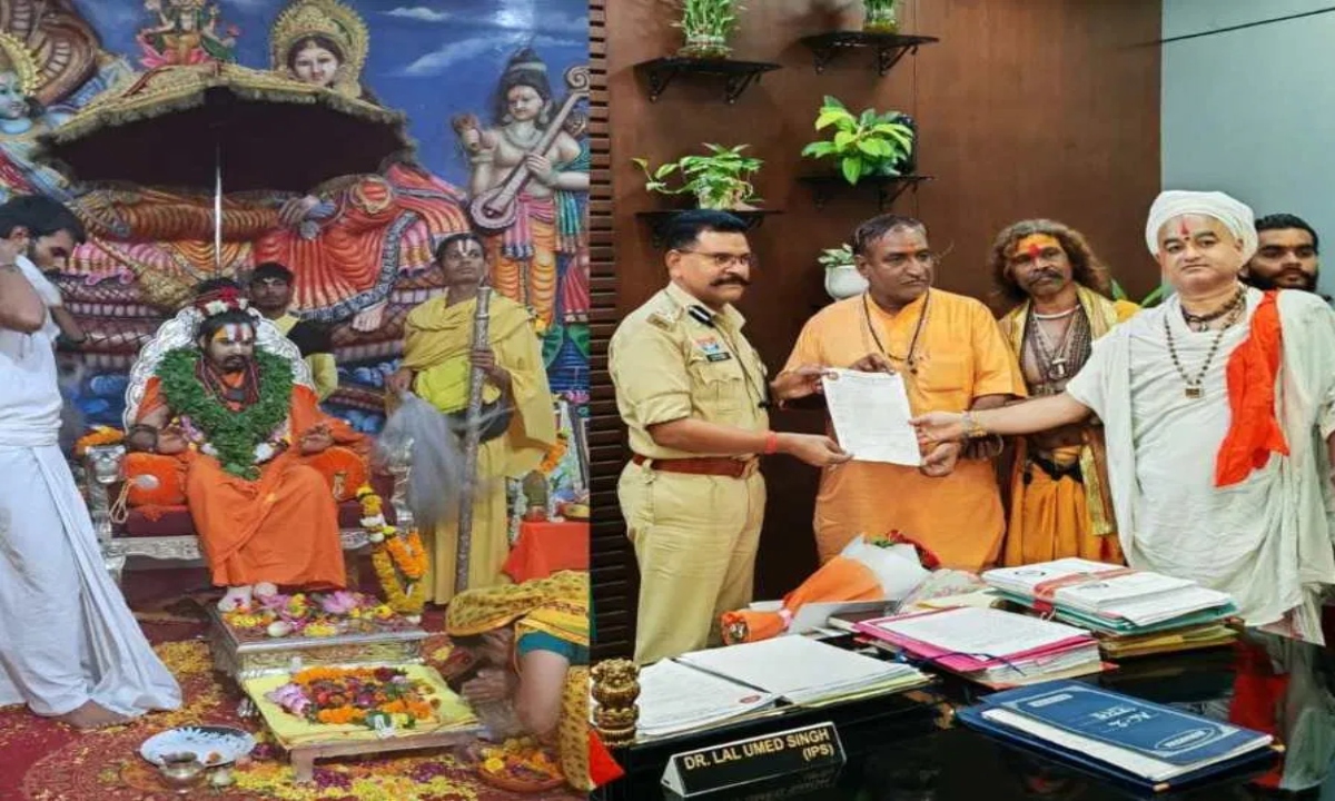 Saint community in Raipur filed a complaint against Swami Abhiramdas, the trust was accused of collecting donations