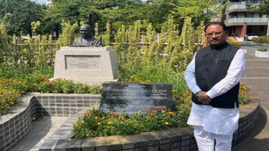 मुख्यमंत्री विष्णुदेव साय ने टोक्यो में किया गांधीजी को नमन