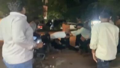 15 youths beat up a young man in Raipur, video went viral on social media...