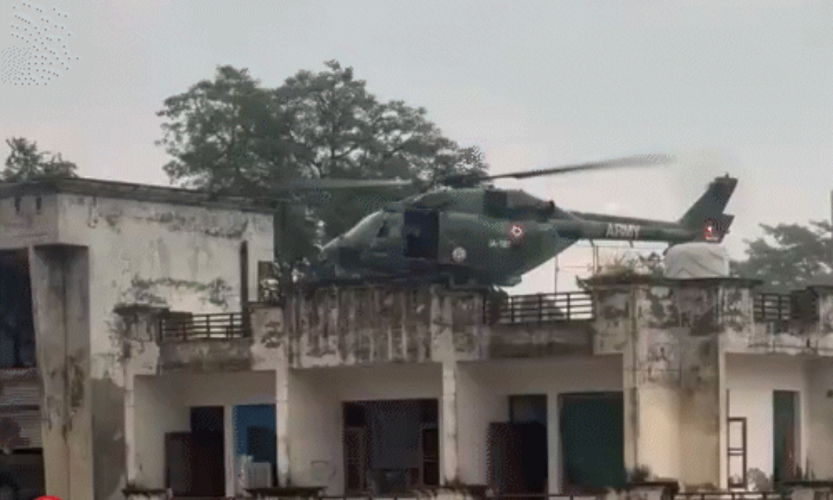 25 people rescued by helicopter in Punjab, 22 trains cancelled in Jammu