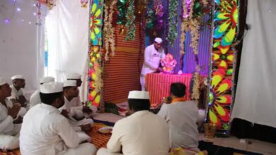 जेल में कैदियों का गणेश-उत्सव, रायपुर में 70 लाख का सोने का मुकुट पहनेंगे बप्पा