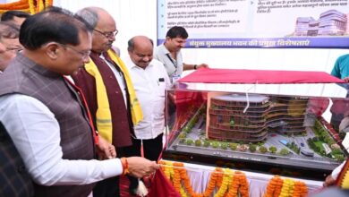 Foundation stone laid for joint headquarters building of power companies in Nava Raipur