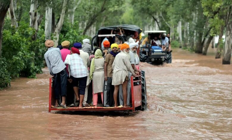 Flood in Punjab-Haryana, danger in Delhi, rain alert in many states