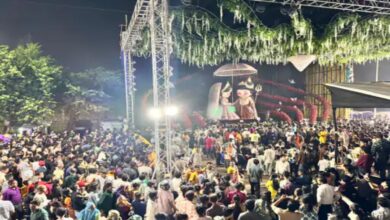 Chaos over item song in Ganesh pandal, idol covered and FIR lodged