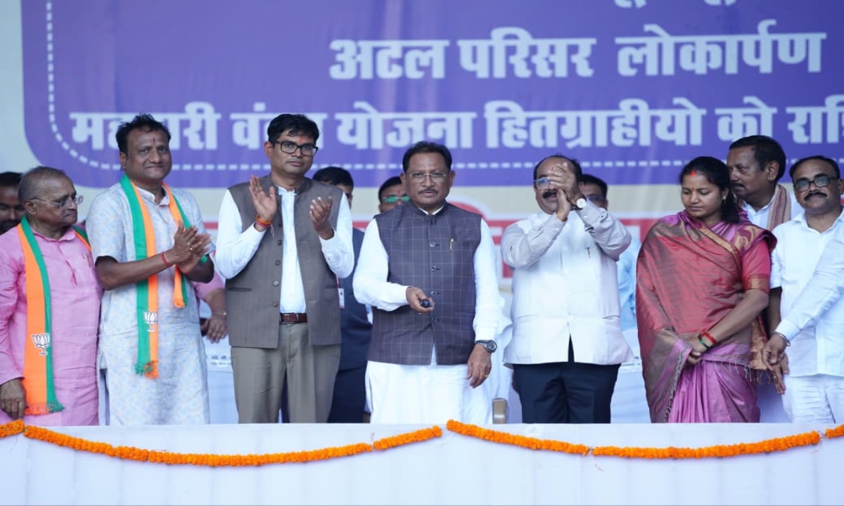 647 crores reached the accounts of 69 lakh women of Chhattisgarh, CM Sai gave the 19th installment of Mahtari Vandan Yojana