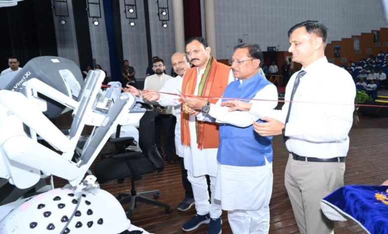 'Dev Hasta' robotic surgery system launched at AIIMS Raipur