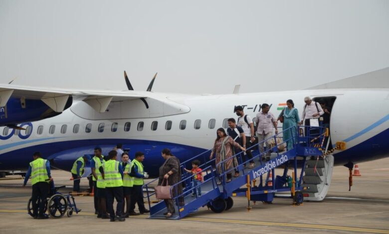 So far three lakh passengers have flown from Bastar Airport