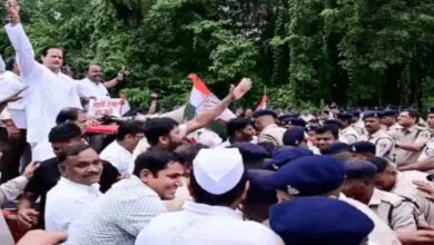 Minister accused of assault in Jagdalpur, Congress staged strong protest