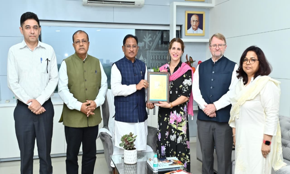 विकसित छत्तीसगढ़ के निर्माण में यूनिसेफ देगा तकनीकी सहयोग