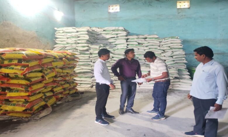 Agriculture department takes action, more than 142 tonnes of illegal fertilizer seized