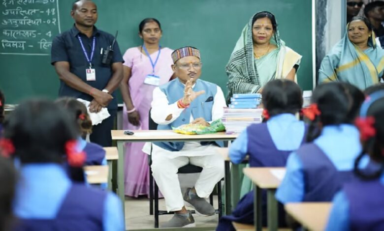 Se completa la racionalización de 10.538 escuelas en Chhattisgarh
