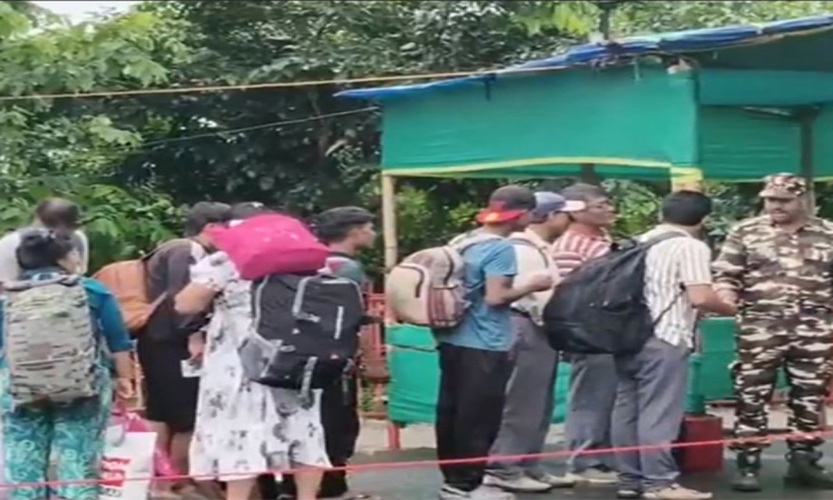 Indian citizens returned from Panitanki border amid tension in Nepal