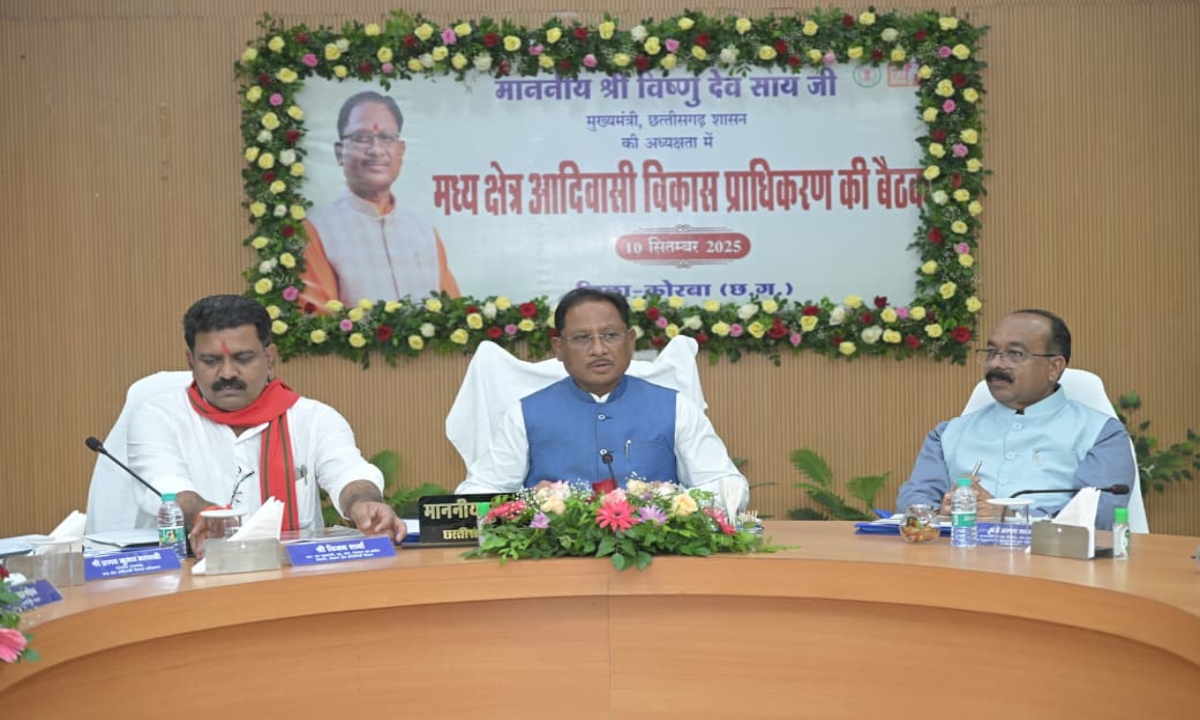 There will be no shortage of resources for the development of tribal areas: CM Sai