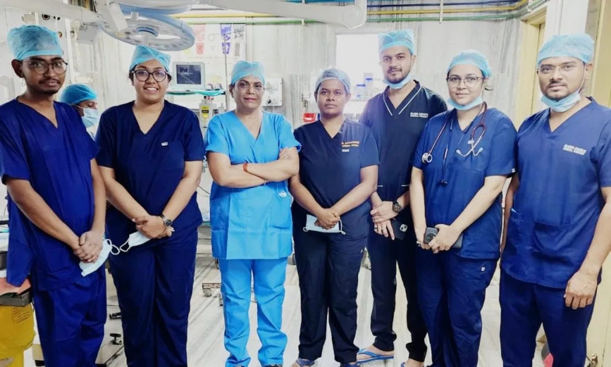 Successful operation of a foreign girl in Ambedkar Hospital, foreigners' confidence in medical services increased