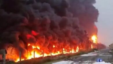 Massive fire breaks out in a factory in Gujarat, 15 fire engines reached the spot