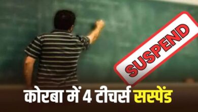 4 teachers suspended for not joining after rationalization in Korba, salary of many stopped