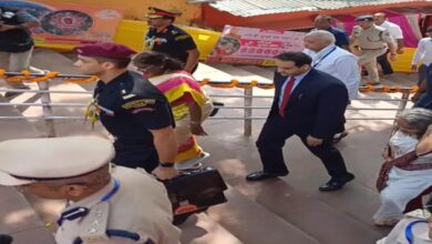 President Draupadi Murmu reached Gayaji, will perform Pind Daan at Vishnupad Temple, security and traffic arrangements