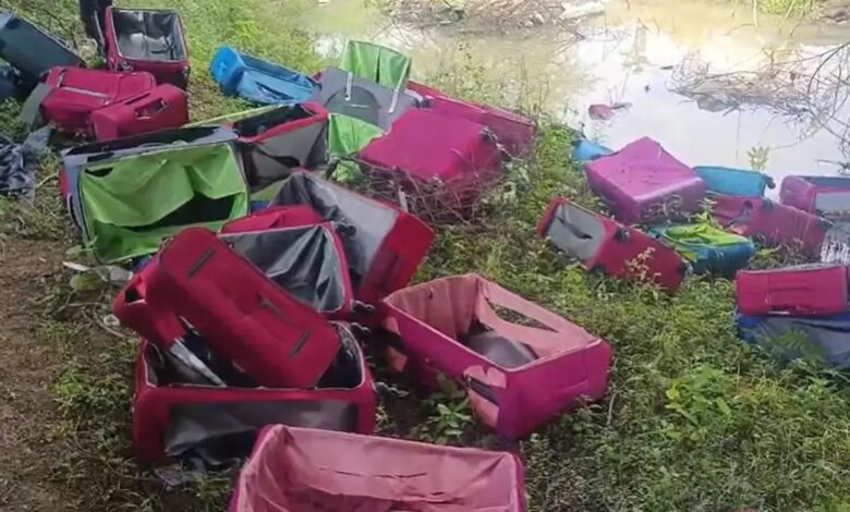 Trolley bags found abandoned in Raipur, police investigating