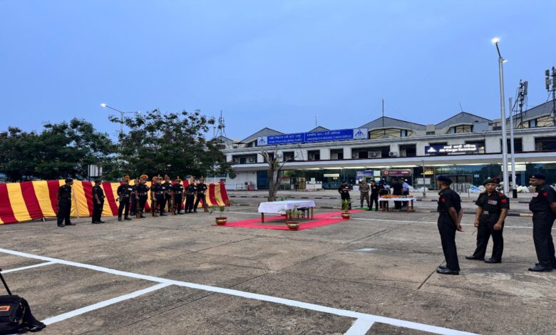 The body of soldier Ranjit Kashyap, who was martyred in Manipur, will reach Raipur today.