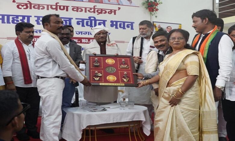 Chief Minister inaugurated the newly constructed social building of Mahara community.