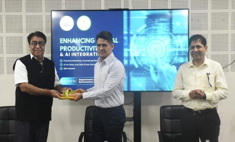 Digital Productivity Enhancement and AI Training at TRIPLE-IT Nava Raipur