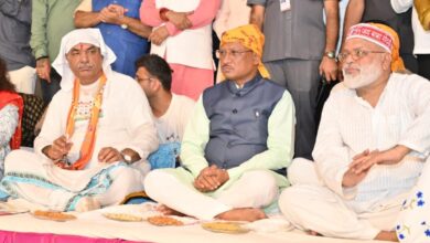 CM Sai participated in the death anniversary celebration of Saint Baba Hardas Ram Sahib Ji.