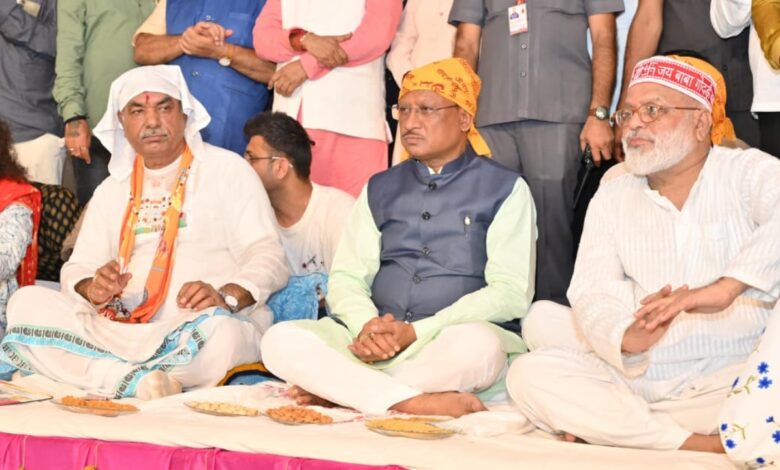 CM Sai participated in the death anniversary celebration of Saint Baba Hardas Ram Sahib Ji.