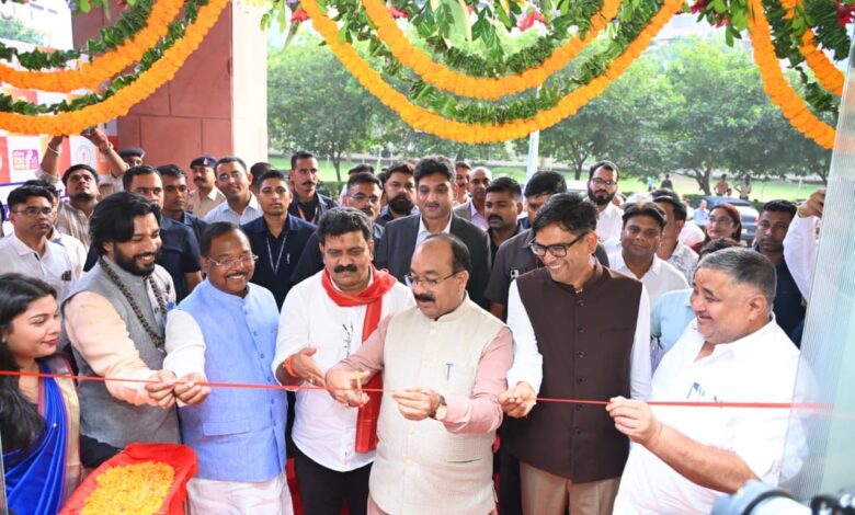 The country's first smart registration office started in Chhattisgarh, inaugurated in Nava Raipur.