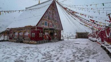 Kedarnath-Badrinath receive season's first snowfall, Rajasthan receives temperatures down to 12°C