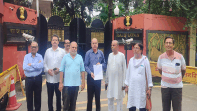 Civil society and tribal communities protested against the arrest of Sonam Wangchuk in Chhattisgarh.