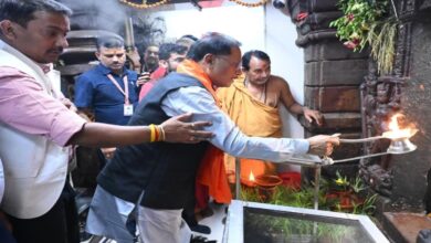 CM Sai performed Navratri puja at Ratanpur Mahamaya Temple