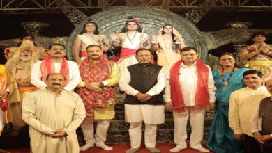 Chief Minister Vishnu Dev Sai participated in the Shri Ram Katha Mahotsav in Korba.